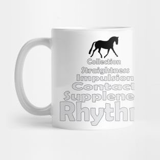 Dressage Training Pyramid Mug